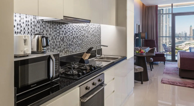 Студия с видом на канал DAMAC Maison Aykon City Dubai