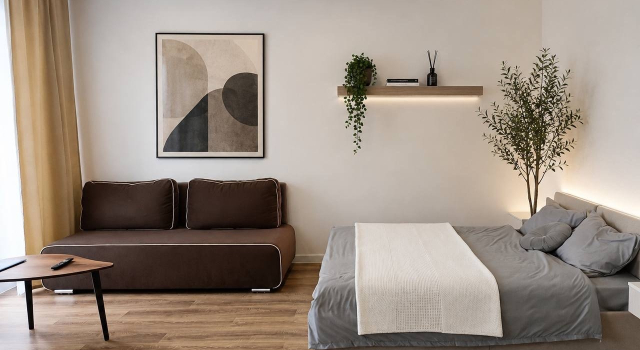 Garmoniya Dushi - Studiya Ot William House Flat  Zhk Talisman, Prenota Appartamento Hotel a Udmurtia con parcheggio, Parcheggio