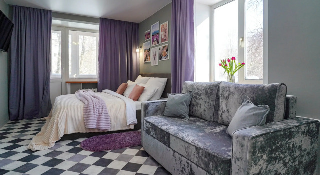 Cosmos Apart na Lebedeva 39 Flat, Prenota Appartamento Hotel a Perm Krai con parcheggio, Parcheggio