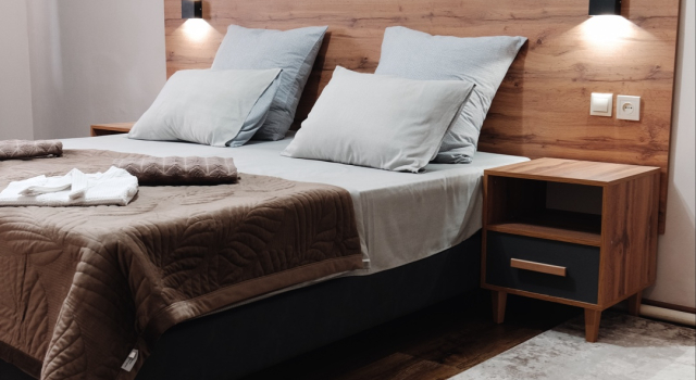 Двухместный номер Deluxe с балконом и с красивым видом из окна Отель Амбо