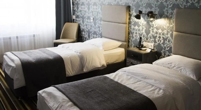 Deluxe Dvoulůžkový s manželskou postelí pokoj Koncept Hotel