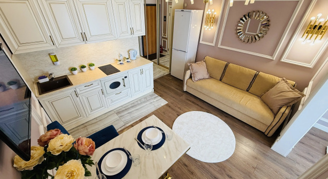 Shikarnye V Tsentre Goroda Apartments, Rezervovat Apartmán Hotely v Moskva s bazénem, poblíž Palladium Shopping Centre, Bazén