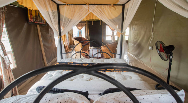 Семейный номер Deluxe Коттеджи Tanganyika Coastal Campsite