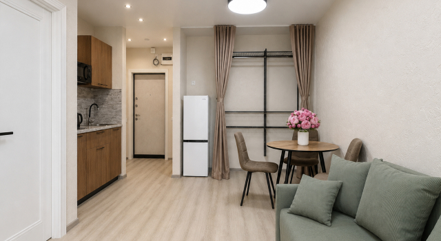 Solnechnaya I Svetlaya 2Kh Komnatnaya V Novom Zhk Meridiany Ulissa Flat, Buchen Sie Ferienwohnung Wladiwostok 