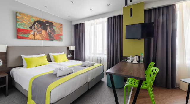 Двухместные апартаменты Long Stay Отель Арт Москва, ZONT Hotel Group