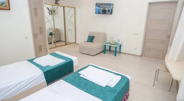 Standardowy dwuosobowy pokój Feonika Mini hotel
