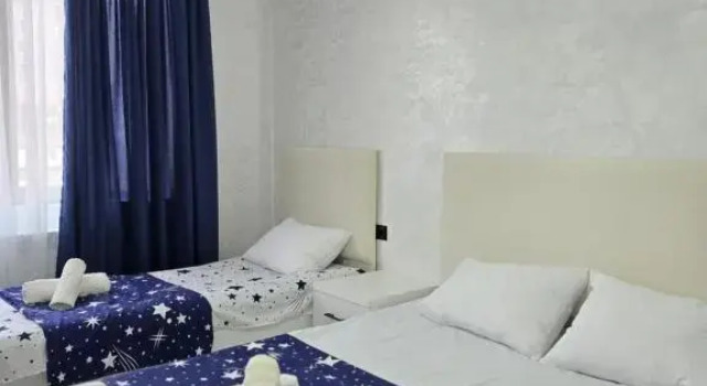 Трёхместный номер Deluxe с балконом и с красивым видом из окна Апарт-отель Batumi Bliss Panoramic Views