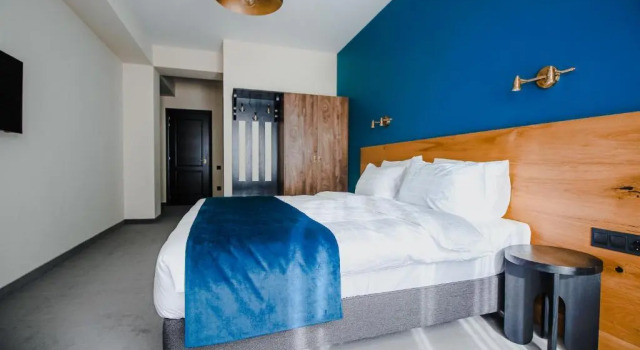 Двухместный номер Deluxe с балконом и с красивым видом из окна Отель Suatis Resort Kazbegi