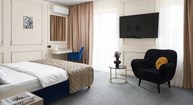 Двухместный люкс с видом на город Гостевой Дом Yantarny Resort