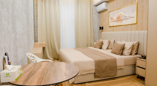 Двухместный номер Deluxe с балконом Badem Garden Apart Hotel
