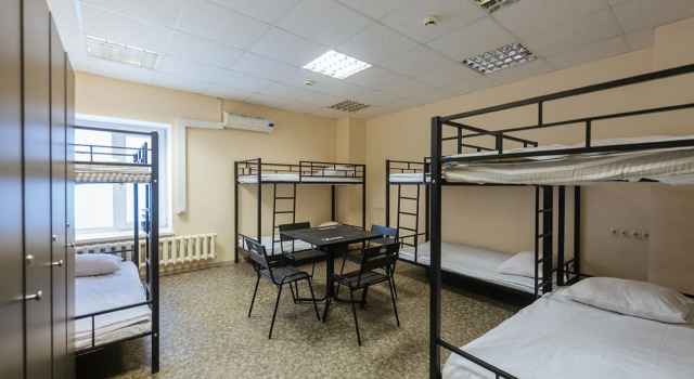 Кровать в общем номере Хостел Формула