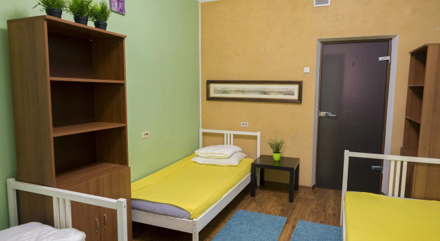 Кровать в общем номере Na Chistyih Prudah Hostel
