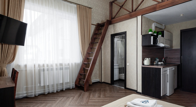 Family Quadruple Duplex room Oblaka Hotel