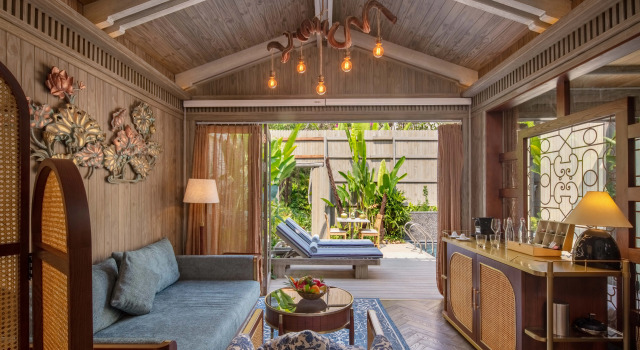 Двухместная Villa Pool Garden Курортный отель An Lam Retreats Saigon River