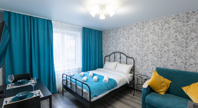 Blue Studiya Seti VIZIT Apartments, Prenota Appartamento Hotel a Tatarstan con parcheggio, Parcheggio
