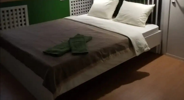 Двухместный люкс с видом на город Хостел Hi loft
