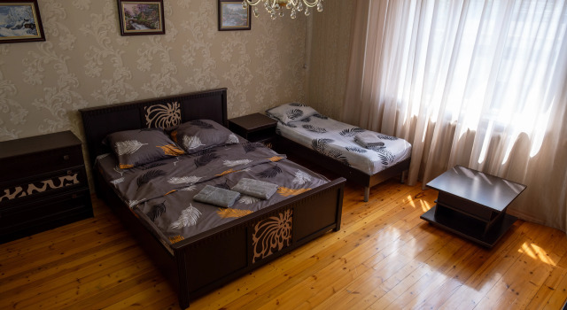 Четырёхместный номер Comfort с красивым видом из окна Гостевой дом Любимый дворик