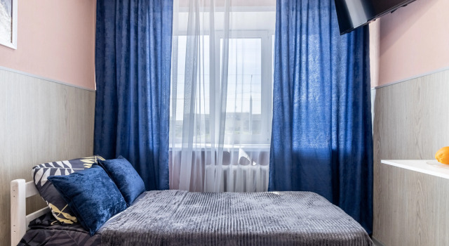 Studiya Time Apart Vozle Bolnitsy Ilizarova Flat, Book Apartment Hotels in Ural with Parking, Parking