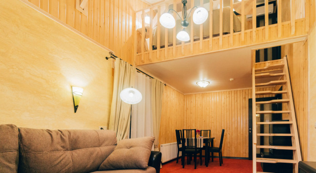 Люкс с балконом и с красивым видом из окна Отель Villa Vitele