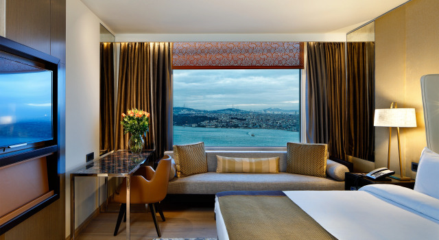 Двухместный номер Deluxe с видом на Босфор The Marmara Taksim