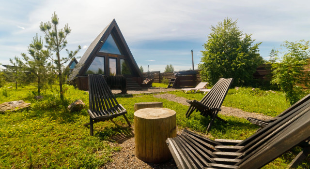 Номер Deluxe Hut house