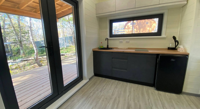 Uyutny 2-M Domik S Chanom I Baney Private house, Boek Vakantiehuis Vakantiehuizen in Oblast Sachalin, Cottage