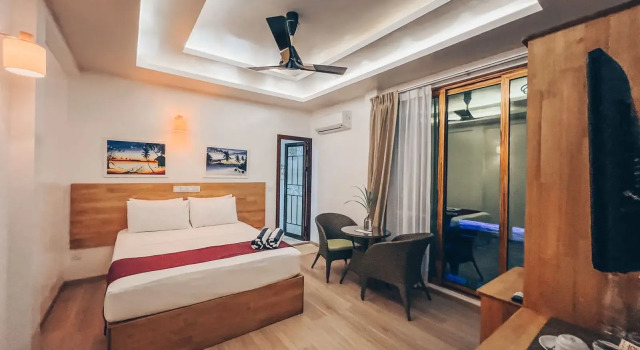 Ocean Lilly Inn Hotel, Rezervovat Hotel Hotely v Ari Atoll se stravováním, Polopenze / Plná penze