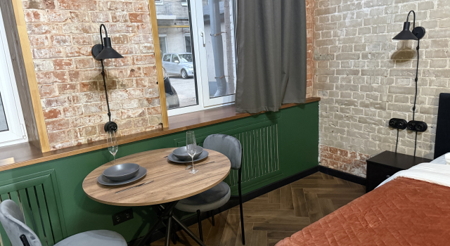 Studiya Loft 3 na Frunze 87/89 Flat, Prenota Appartamento Hotel a Samara con parcheggio, Parcheggio