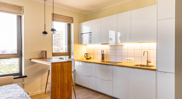 Ilmenskiy Drive 14k3 Apartments, Prenota Appartamento Hotel a SAO Area con parcheggio, Parcheggio
