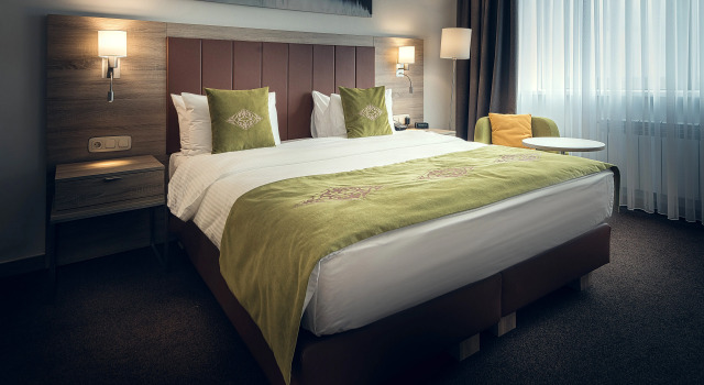 Двухместный номер Standard с красивым видом из окна Отель Wyndham Garden Astana
