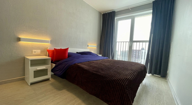Prostornaya vidovaya 2k na 15 etazhe v Tsentre Irkutska  Flat, Boek Appartement Oktyabrsky Administrative District Irkoetsk