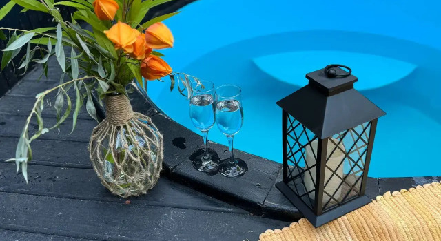 Частный дом Домик для Отдыха Вдвоем, с Сауной, Купелью, Мангалом и дизайнерской территорией