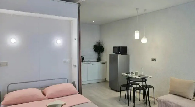 Studiya Vozle Metro Aviastroitelnaya Flat, Prenota Appartamento Hotel a Tatarstan con parcheggio, Parcheggio