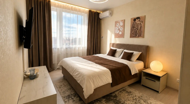 Zhk Kristall 90 Avrora 10 Etazh Apartments, Prenota Appartamento Hotel a Tyumen Region con parcheggio, Parcheggio