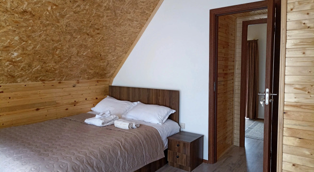 Коттедж с балконом и с красивым видом из окна Вилла Mountain Flower cottage