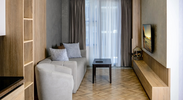 Двухместные апартаменты с балконом Hayasa Apartments