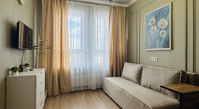 Dizaynerskaya Yevrodvushka Ryadom Mtsd I Sheremetyevo Flat, Book Lejlighed Hoteller i Moskva oblast med parkering, Parkering