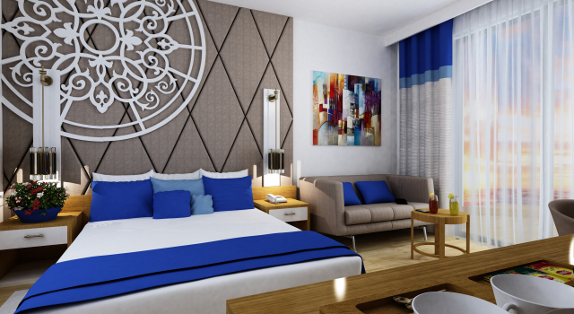 Номер Deluxe The Sansa Hotel & Spa