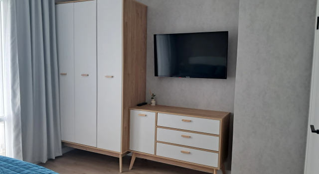 Двухместные апартаменты Standard с балконом и с видом на город Квартира Быстрецкая 18/3