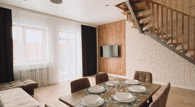 Бунгало Bungalows Fiesta, Забронировать Вилла Новоабзаково Горнолыжный курорт Абзаково, рядом с Кресельный подъемник №5