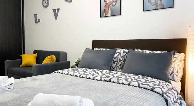 Kvartira Top Rooms: Dvuhkomnatnaya u metro Tekstilshchiki Flat, Rezervasyon Daire Moskova otoparklı oteller, Moskvich Ice Palace yakınında, Otopark