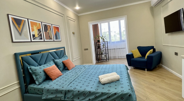 Lyuks Apartamenty Zhk Sirius V Tsentre Almaty Apartments, Prenota Appartamento Almaty Kazakistan