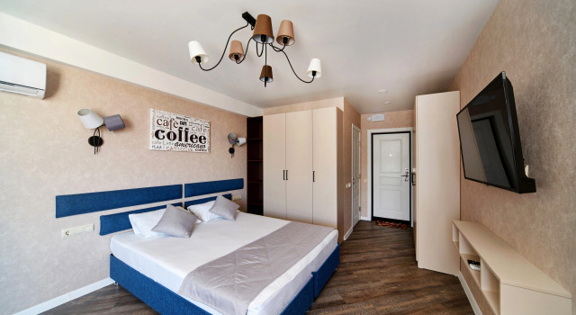 Deluxe «Kofejnyj» Double Studio Antichnaya Laguna Apartment Hotel