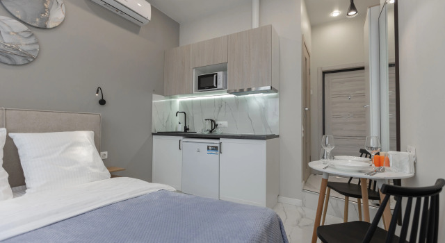 Studiya Vozle Metro Kuntsevskaya Flat, Rezervovat Apartmán Hotely v ZAO Area s parkováním, Parkování