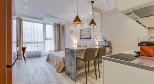 Апартаменты Liner Apartaments для двоих, Забронировать Апартаменты/квартира Апартаменты Москвы, рядом с ЦСКА, Апартаменты/квартира
