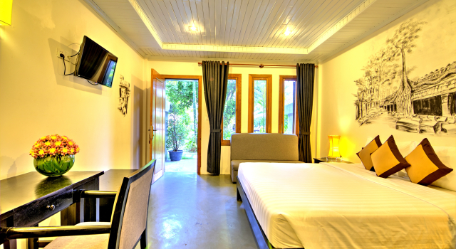 Двухместный номер Deluxe La Residence Blanc DAngkor