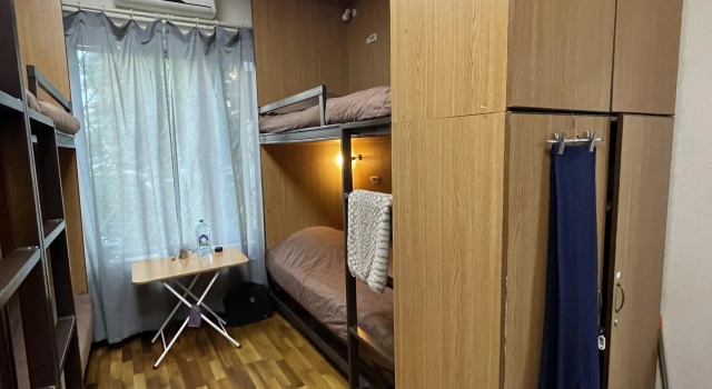 Кровать в общем номере Хостел Монако
