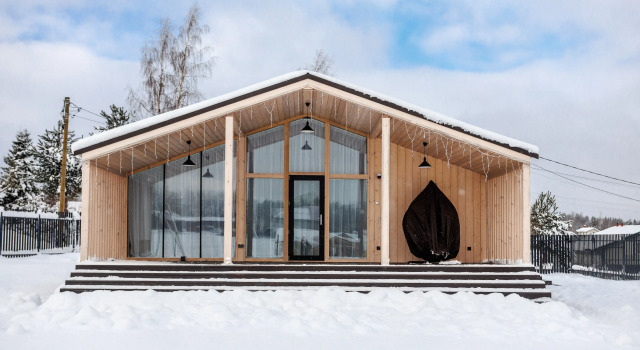 Коттедж с 3 комнатами Частный дом Forested home на горке