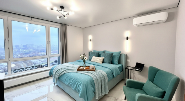 Panoramnaya Na Zakat Na 33 Etazhe Flat, Reserva ahora Apartamento Hoteles en Moscú con aparcamiento, cerca de Lijobory, Aparcamiento