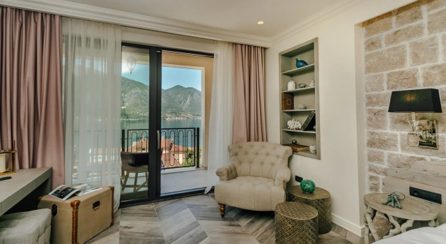 Двухместный номер Superior с балконом и с видом на море Boutique Hotel Casa del Mare - Vizura